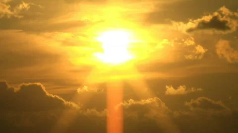 Sunset 071 (1080p 25 fps) Stock Footage 784277