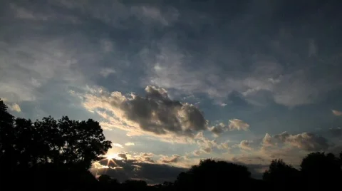 Sunset 1 Stock Footage 760934