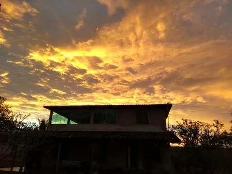 Sunset 1 Stockfoto's