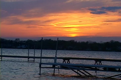 Sunset 16 Video stock 116473