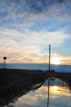 Sunset 17 Foto stock