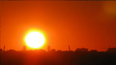 Sunset 2-2 HD time lapse series Stock Footage 273210