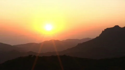 Sunset 2 malibu Stock-Footage 551631