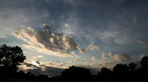 Sunset 2 (TL) Stock Footage 760930