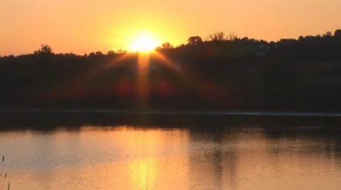 Sunset 20 Stock Footage