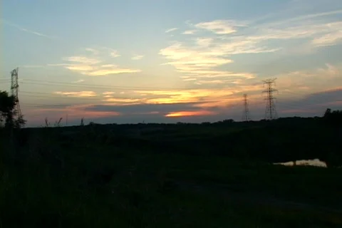 Sunset 21 Stock Footage 132656