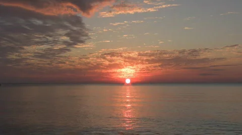 Sunset 25s time-lapsed 스톡 동영상 700709