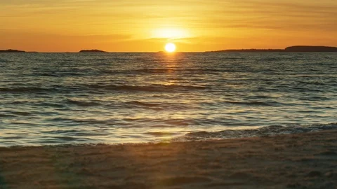 Sunset (3 of 12) Stock Footage 128660704