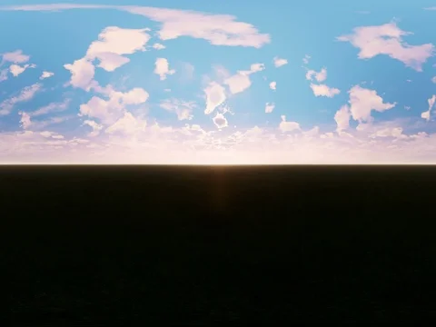 Sunset 360 Virtual Reality Panoramic. Stock Footage 79875630