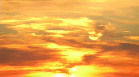 Sunset 4-1 HD time lapse series Stock Footage 273251