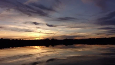 Sunset 4-9-17 库存影片 74456395