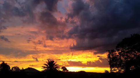 Sunset 4 Stock Photos