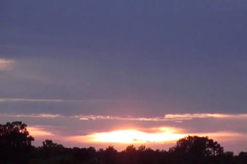 Sunset 45 WIDE Stock Footage 91243