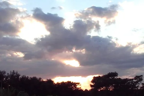 Sunset 47 WIDE Stock Footage 91245