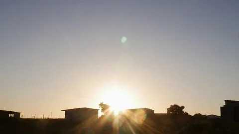 Sunset in 4k Video stock 129279052