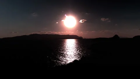 Sunset 4K LOOP Stock Footage 163248455