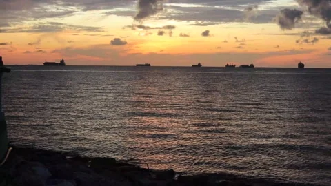 Sunset (5) Stock Footage 296525257