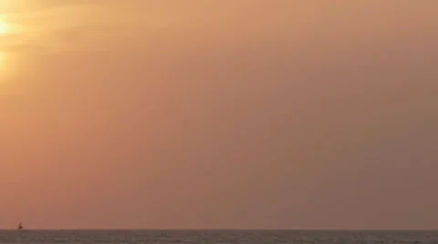 Sunset 5 timelapse with water Stock Footage 41974047