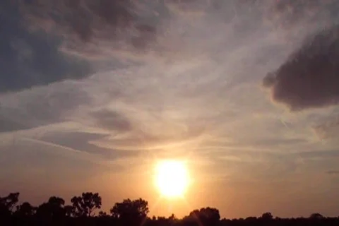 Sunset 52 WIDE Video stock 91253