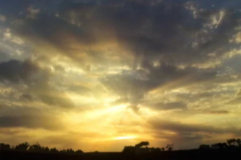 Sunset 64 Stock Footage 91650