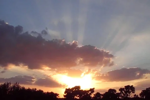 Sunset 68 WIDE Stock Footage 91948