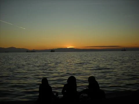 Sunset 7 Foto stock