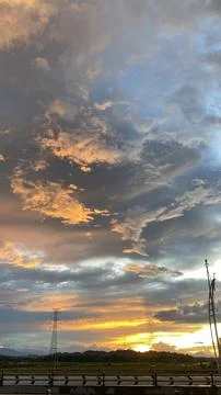 Sunset 8 Foto stock