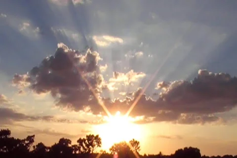 Sunset 81 WIDE Stock Footage 91251