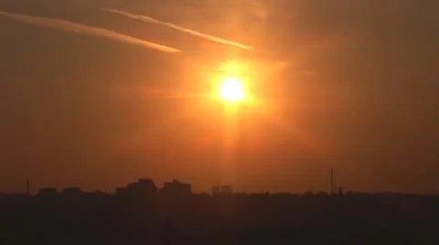 Sunset 912 Stock Footage 8681379