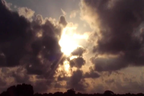 Sunset 95 WIDE Stock Footage 140612