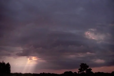 Sunset 96 WIDE Stock Footage 140613