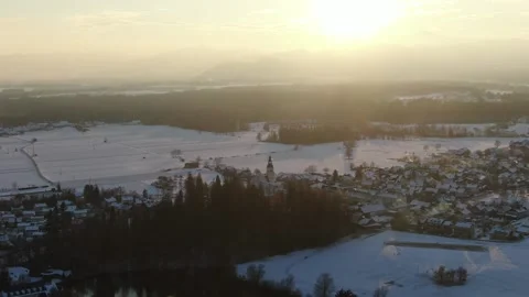 Sunset above clouds_1 Video stock 163163277