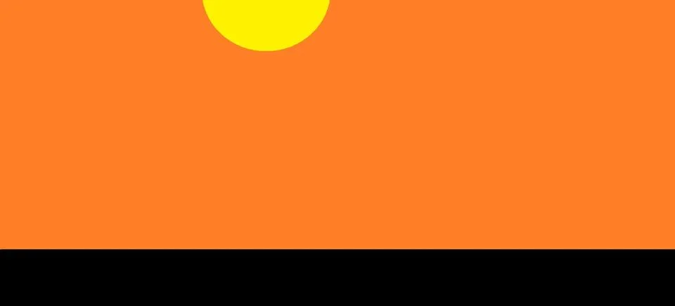 Sunset abstract Stock Illustration