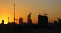 Sunset in Abu Dhabi - capital and second most populous city in UAE HD Footage