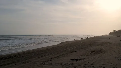 Sunset acapulco Stock Footage 92387527
