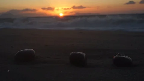 Sunset at the Adriatic Sea Sea Surface At Sunset Stock Footage 105703151