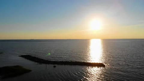 Sunset Aerial Stock Footage 135277305