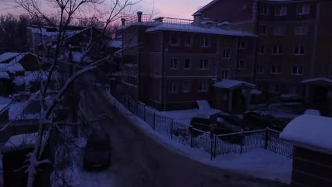 Sunset aerial view Stock Footage 168478169