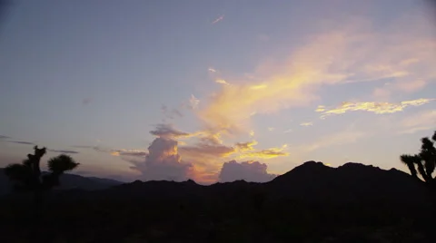 Sunset against mountains Video stock 62345039