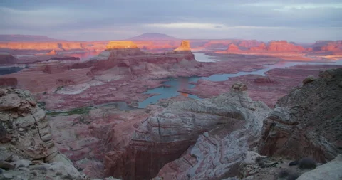Sunset at Alstrom Point, Utah 動画素材 228849105
