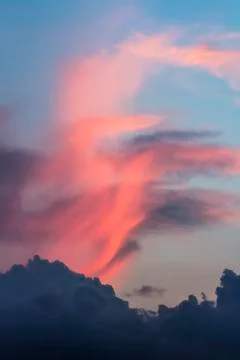 Sunset at Altitude Stock Photos