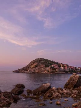 Sunset in Amasra, Bartın, Turkey Stock Photos