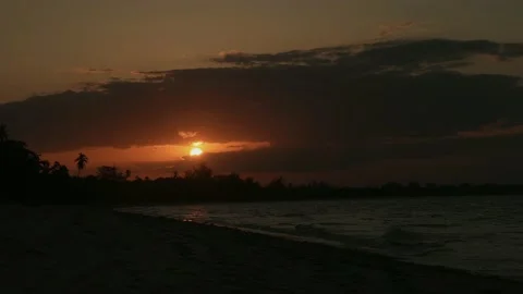 Sunset and beautiful sky Stock Footage 162774534
