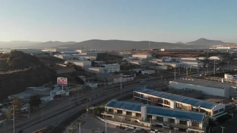 Sunset and the city streets Stock Footage 153515577