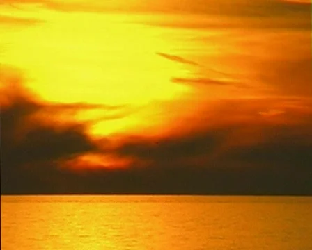 Sunset and clouds 2  Stock Footage 118197