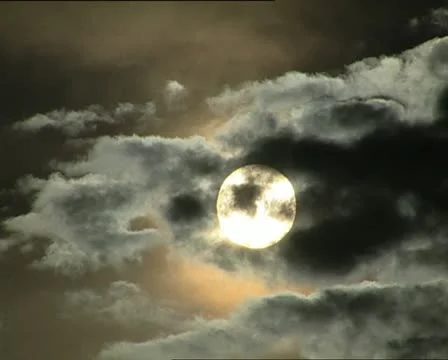 SUNSET and dark clouds Video stock 11402179