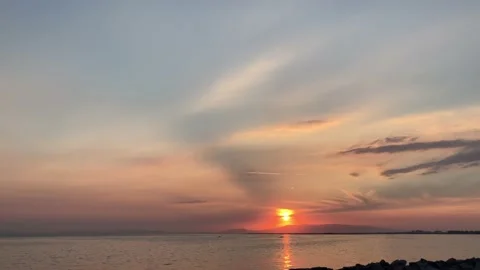 Sunset and Kayak 4k 库存影片 196103411