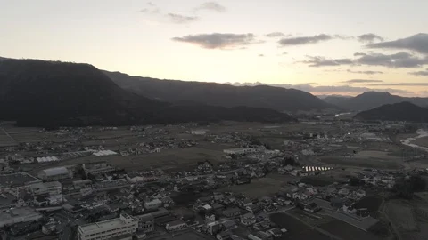 The sunset and mountains Video stock 100651968