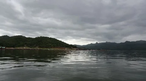 Sunset and resources water Stock Footage 55855892