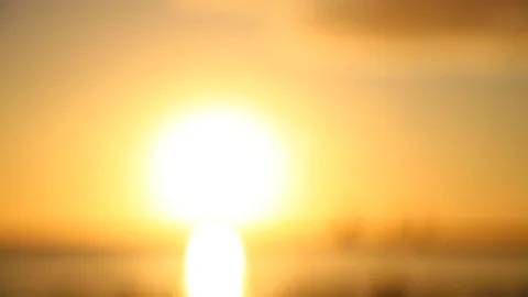 Sunset and sailboats Stock Footage 93593557